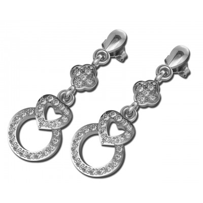 Angel Heart Diamond Earrings